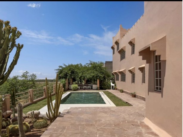 villa privatisée pour retraite dirigeants à Marrakech